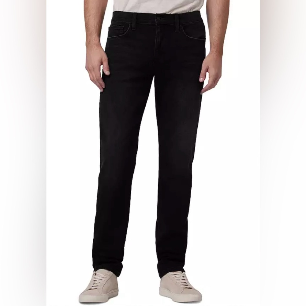 Joe's Jeans The Brixton Slim Straight Fit Jeans in Newport Denim Black Size 33 W